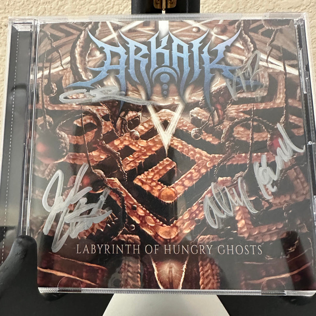 Labyrinth Of Hungry Ghosts CD w/ Jewel Case - Autographed By The Band