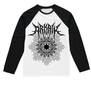 Mandala w/ Logo Sublimation Baseball Long Sleeve T-Shirt
