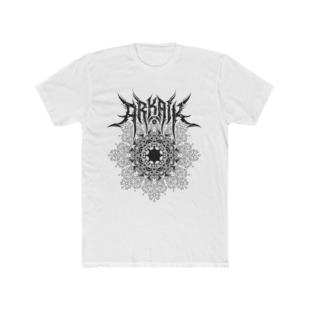 Digital Mandala - Men's Cotton Crew Tee